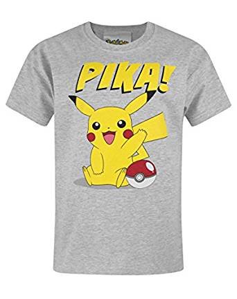 Official Pokemon Pika Boy's T-Shirt