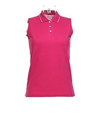 New GAMEGEAR Womens Ladies Golf Proactive Sleeveless Polo Shirt